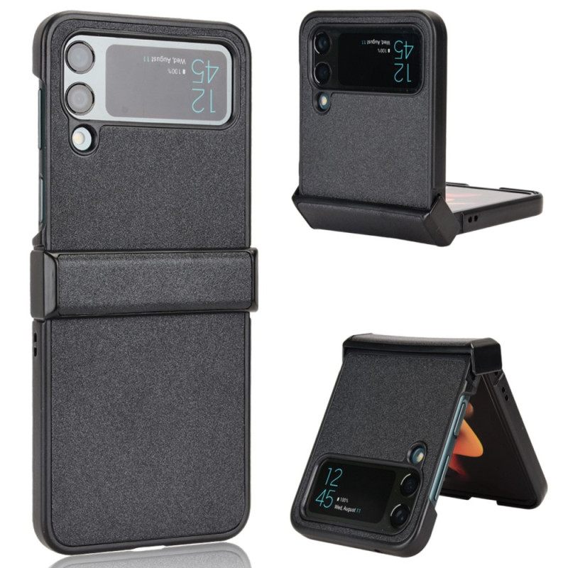 Case Samsung Galaxy Z Flip 4 Kotelot Flip Mattavaikutteinen Rakenne