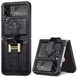 Case Samsung Galaxy Z Flip 4 Kotelot Flip Nahka Ja Korut