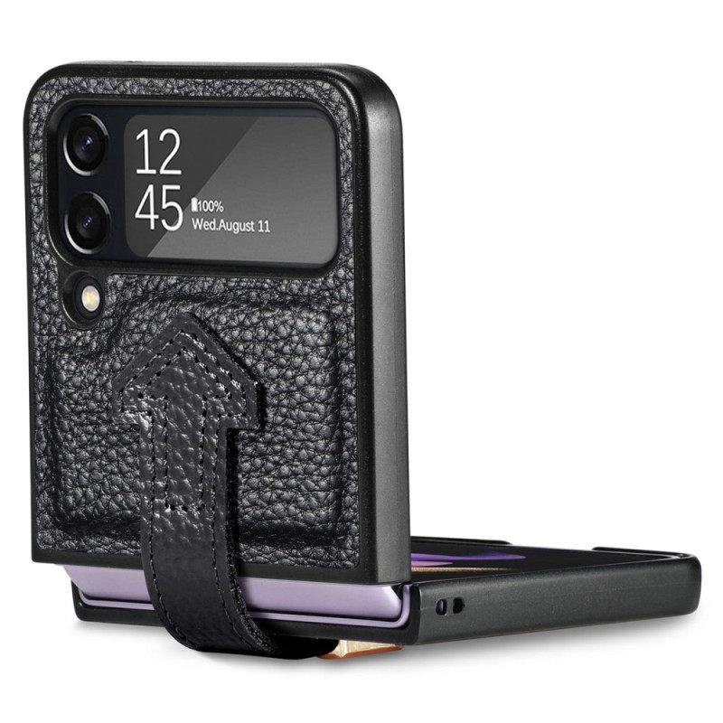 Case Samsung Galaxy Z Flip 4 Kotelot Flip Nahka Ja Korut