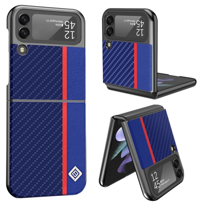 Kuori Samsung Galaxy Z Flip 4 Kotelot Flip Carbon Fiber Lc.imeeke