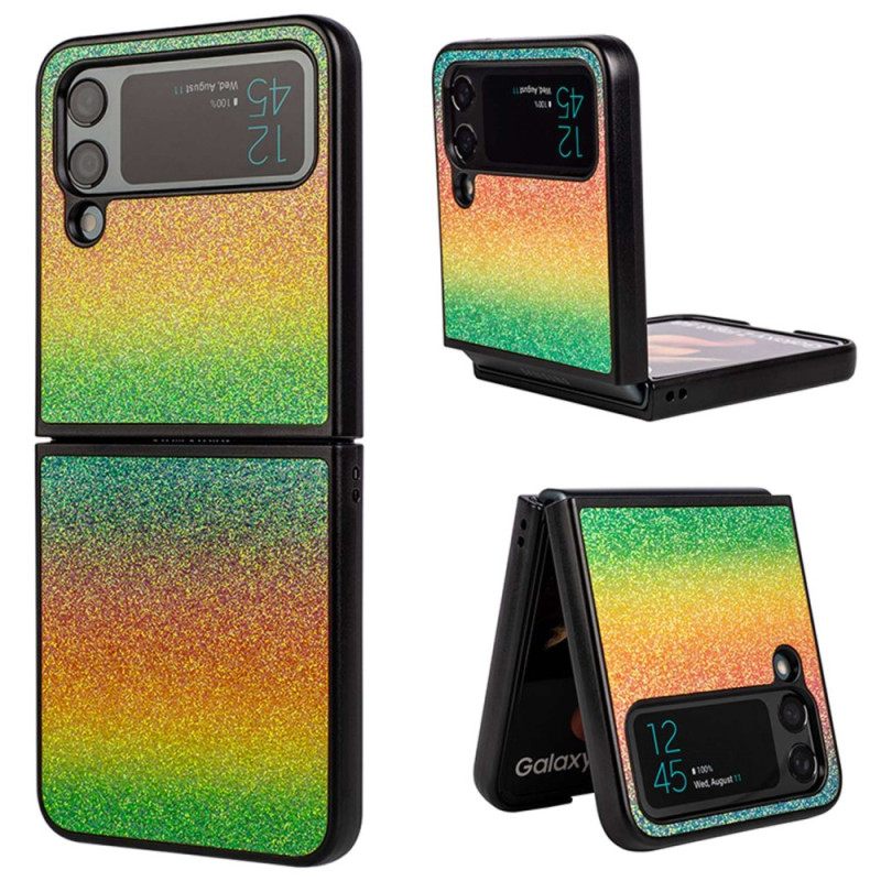 Kuori Samsung Galaxy Z Flip 4 Kotelot Flip Glitter Gradients