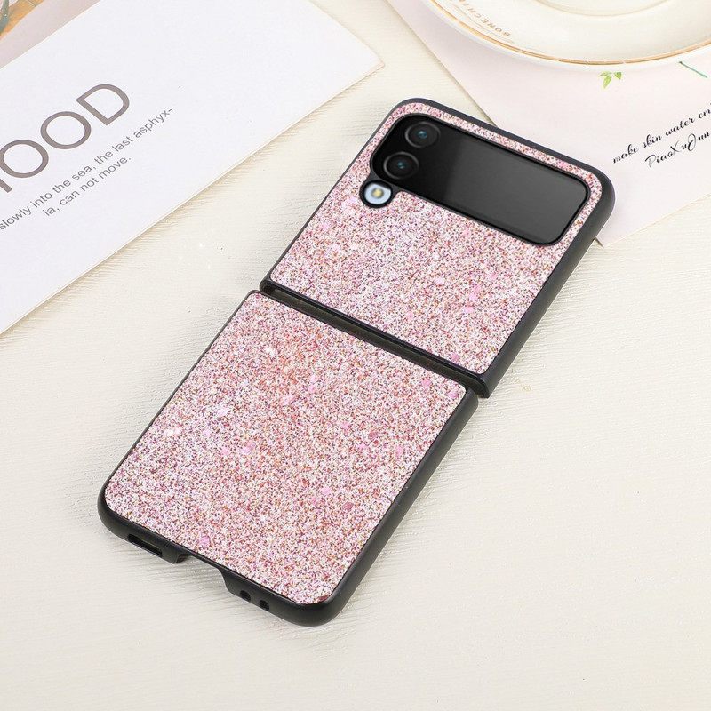 Kuori Samsung Galaxy Z Flip 4 Kotelot Flip Glitter Skin