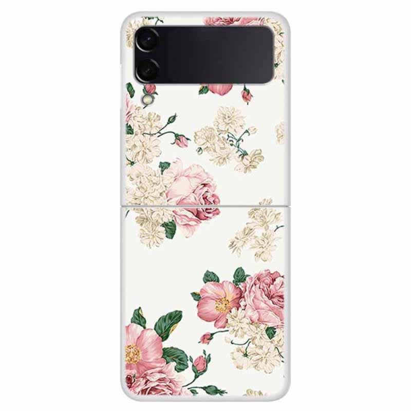 Kuori Samsung Galaxy Z Flip 4 Kotelot Flip Liberty Flowers