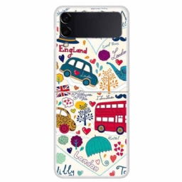 Kuori Samsung Galaxy Z Flip 4 Kotelot Flip London Life