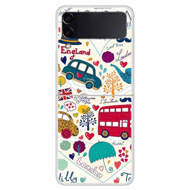 Kuori Samsung Galaxy Z Flip 4 Kotelot Flip London Life