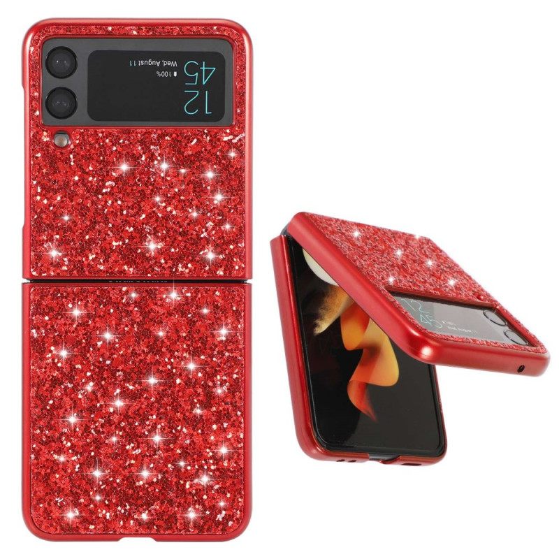 Kuori Samsung Galaxy Z Flip 4 Kotelot Flip Premium Glitter