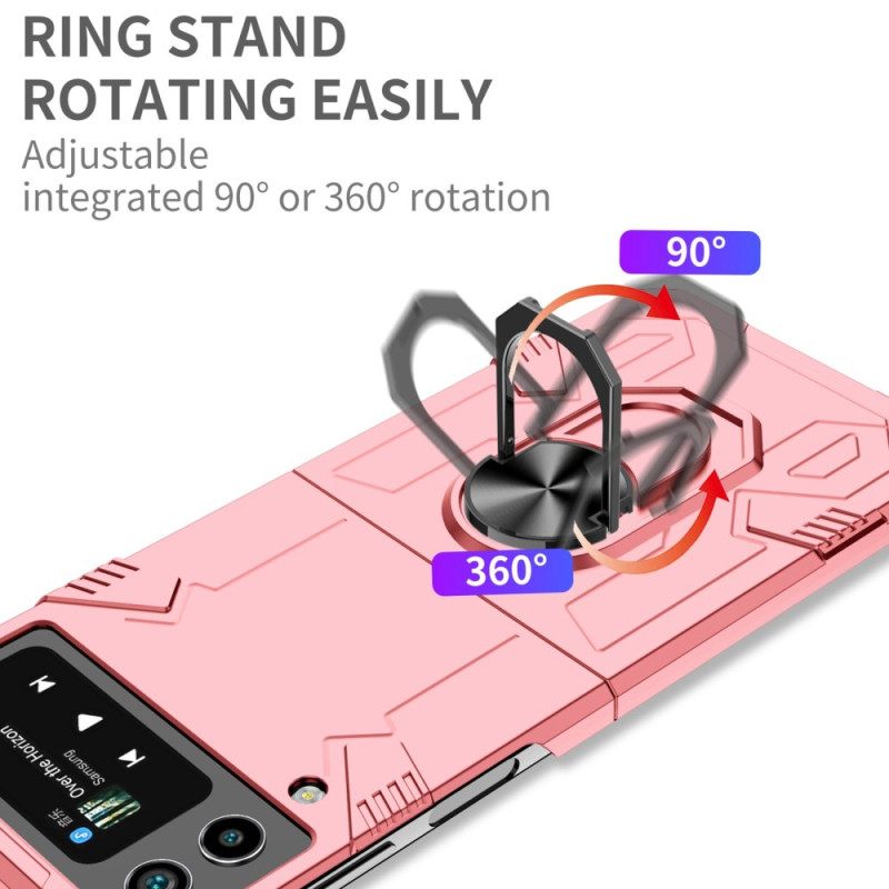 Kuori Samsung Galaxy Z Flip 4 Kotelot Flip Resistance Futuristi