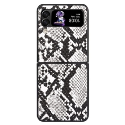 Kuori Samsung Galaxy Z Flip 4 Kotelot Flip Snake Skin Effect