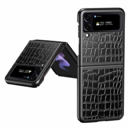 Kuori Samsung Galaxy Z Flip 4 Kotelot Flip Style Krokotiilin Iho