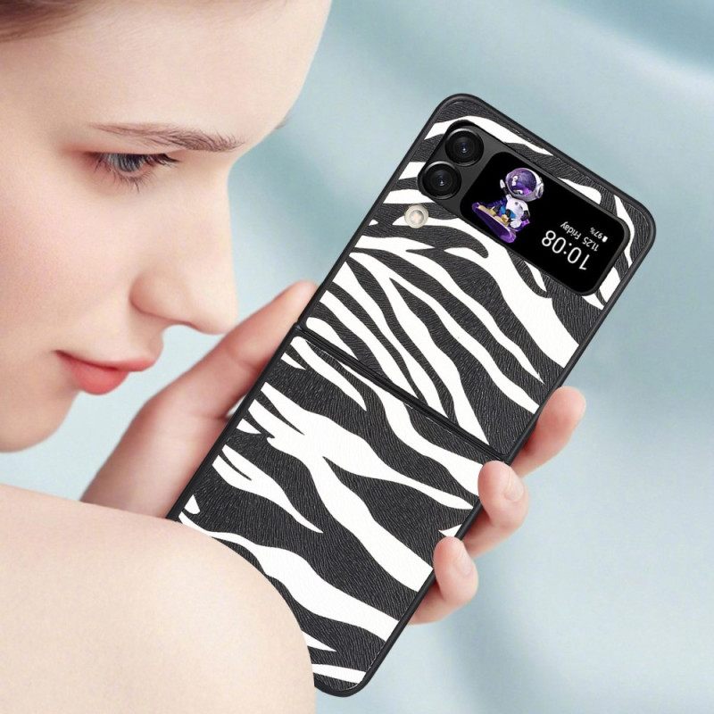 Kuori Samsung Galaxy Z Flip 4 Kotelot Flip Zebra