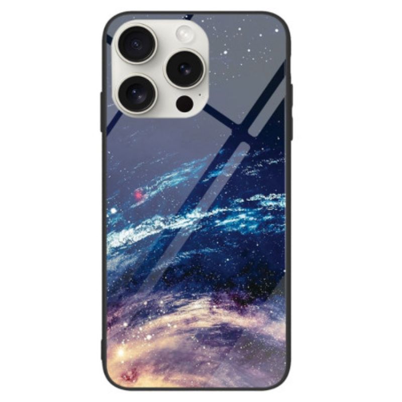 Case iPhone 16 Pro Max Puhelinkuoret Linnunradan Karkaistu Lasi