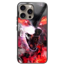 Kuori iPhone 16 Pro Max Fierce Wolf Karkaistu Lasi