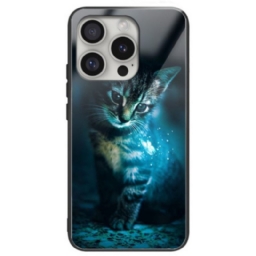 Kuori iPhone 16 Pro Max Karkaistu Lasi Cat