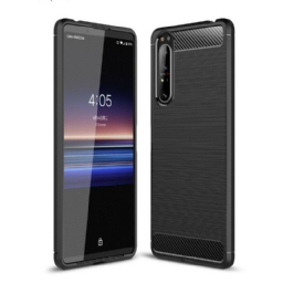 Case Sony Xperia 1 II Harjattu Hiilikuitu