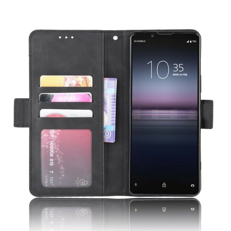 Flip Case Sony Xperia 1 II First Class Multi-card