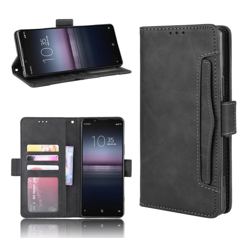 Flip Case Sony Xperia 1 II First Class Multi-card