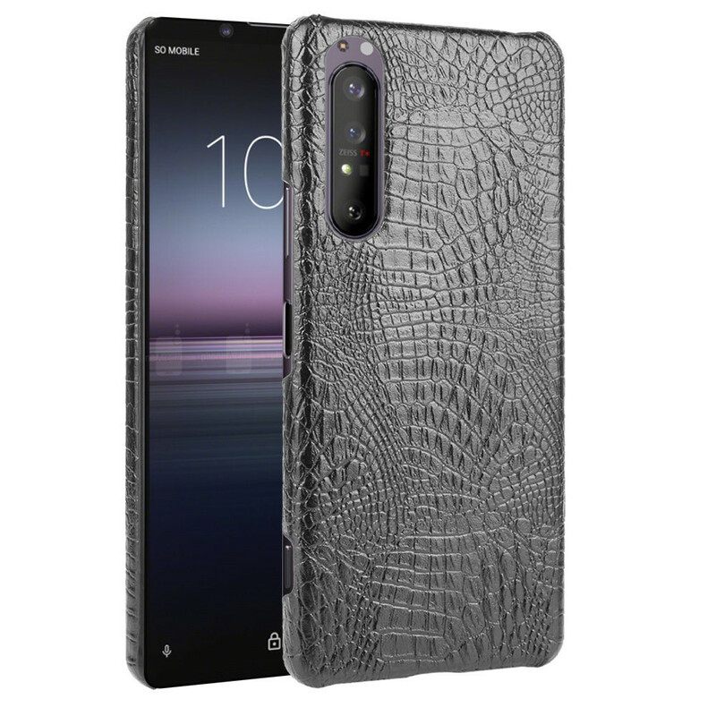 Kuori Sony Xperia 1 II Crocodile Skin Effect