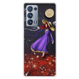 Case Oppo Reno 6 Pro 5G Nainen Merellä