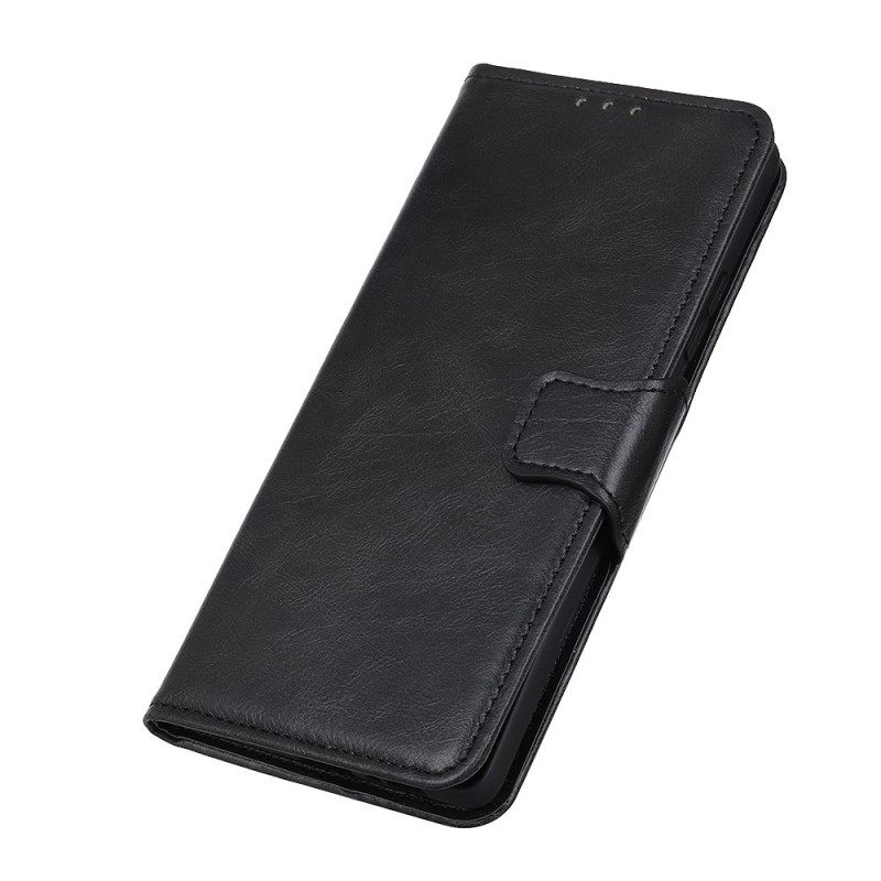 Flip Case Oppo Reno 6 Pro 5G Crazy Horse Black