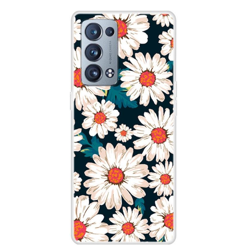 Kuori Oppo Reno 6 Pro 5G Daisies