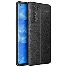 Kuori Oppo Reno 6 Pro 5G Double Line Litchin Nahka