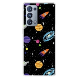 Kuori Oppo Reno 6 Pro 5G Planet Galaxy