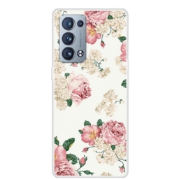 Kuori Oppo Reno 6 Pro 5G Retro Roses