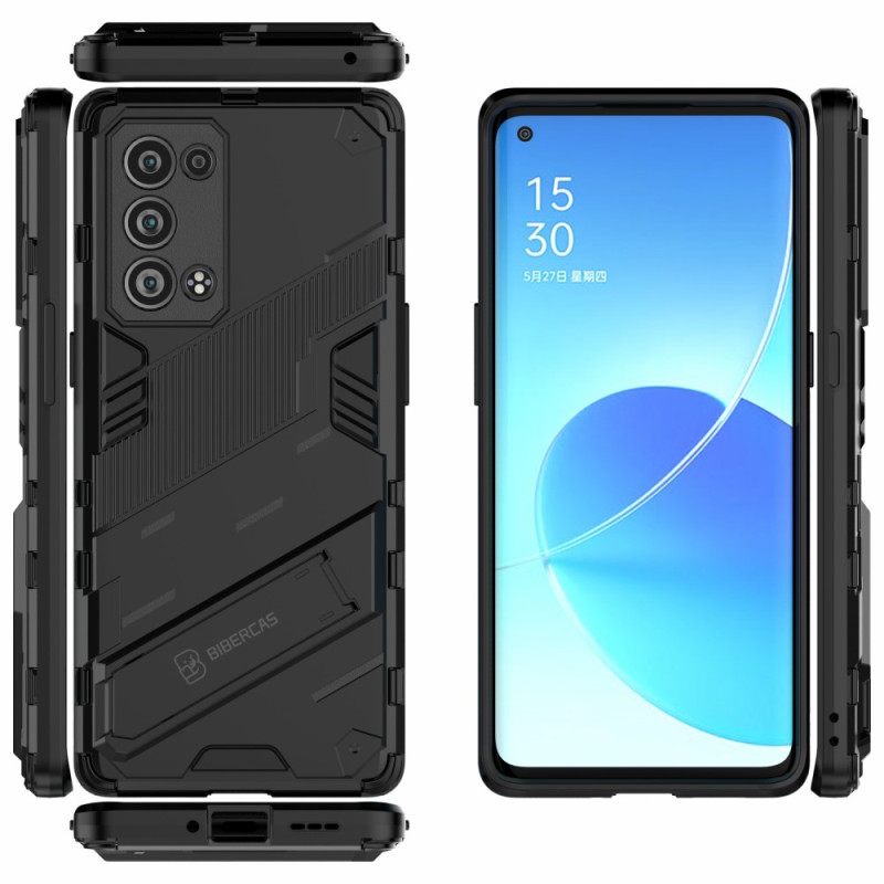 Kuori Oppo Reno 6 Pro 5G Ultra Resistant Irrotettavalla Tuella