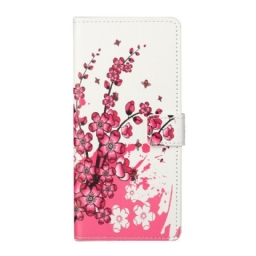 Flip Case Xiaomi Redmi Note 10 5G Trooppiset Kukat