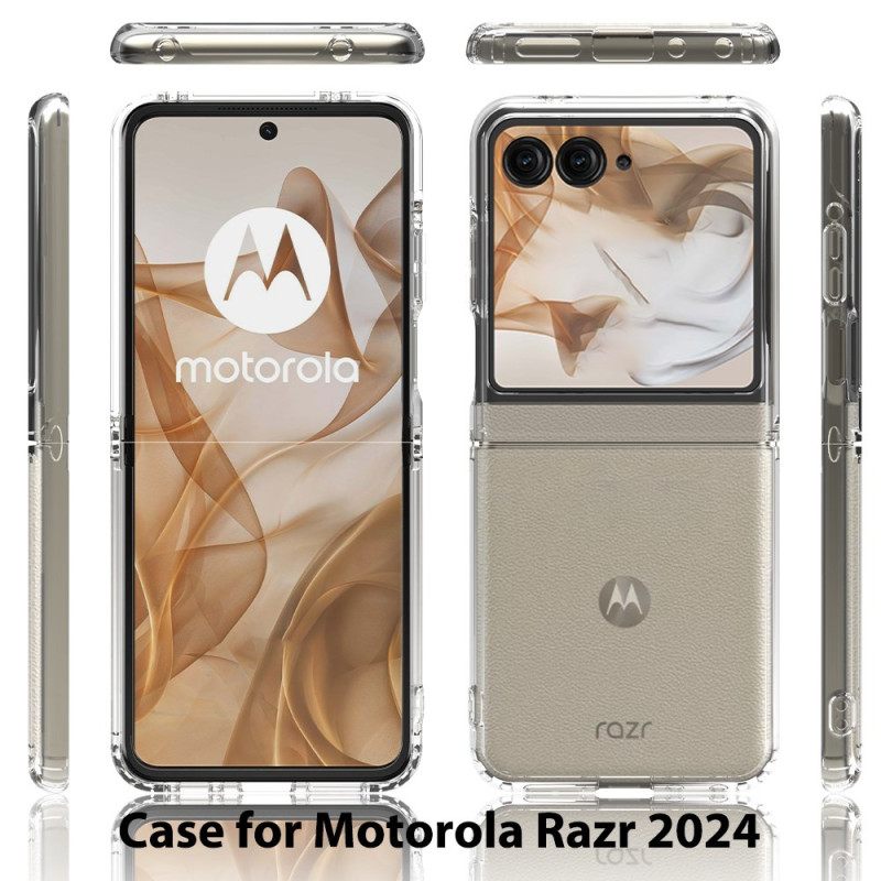 Kuori Motorola Razr 50 Läpinäkyvä