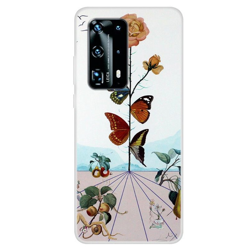 Case Huawei P40 Pro Luonnonperhoset