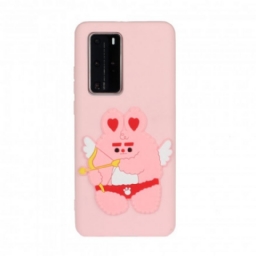 Case Huawei P40 Pro Rakastan Sinua Cupidoni