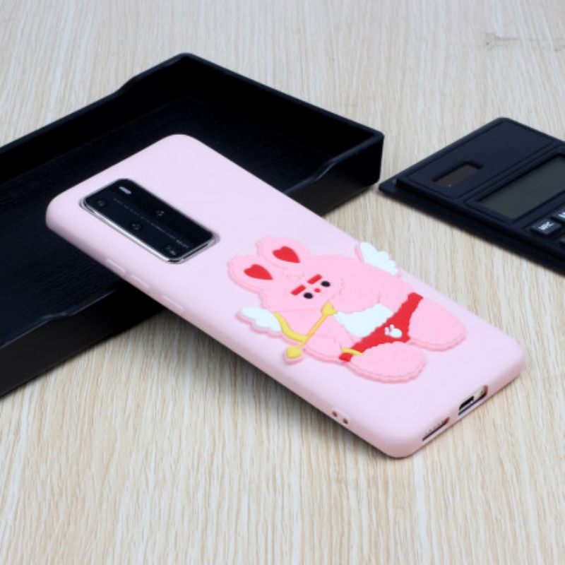 Case Huawei P40 Pro Rakastan Sinua Cupidoni