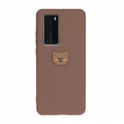 Case Huawei P40 Pro Rakastan Sinua Karhuni