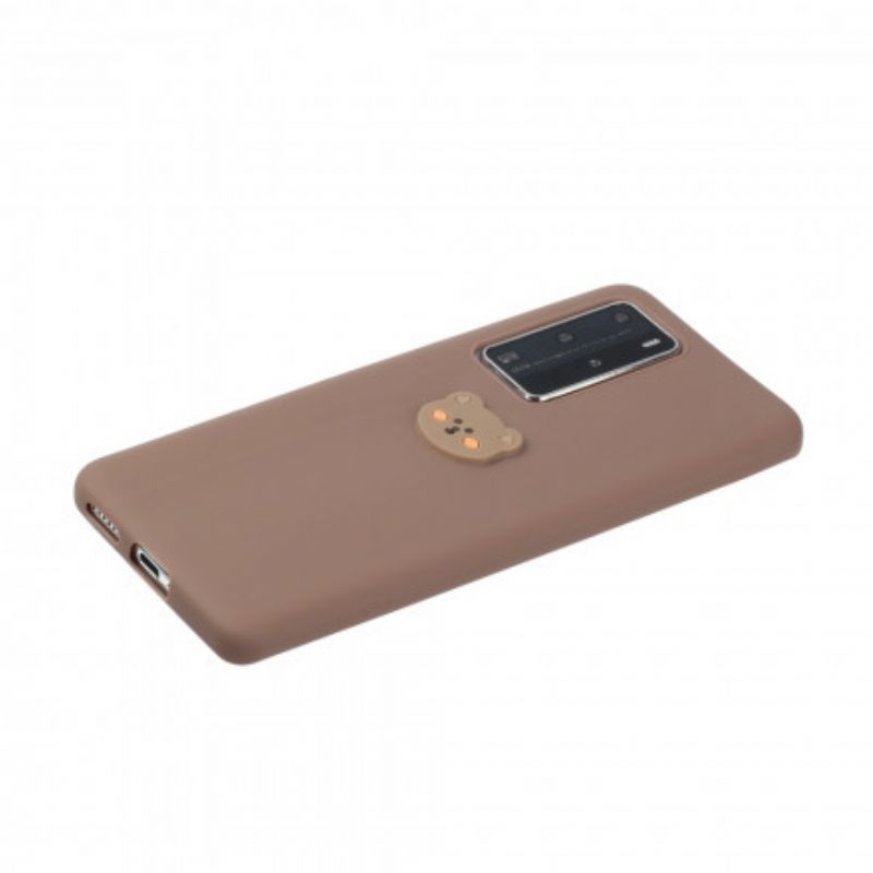 Case Huawei P40 Pro Rakastan Sinua Karhuni