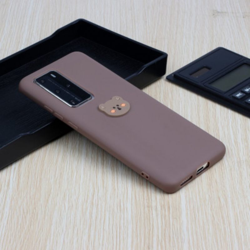 Case Huawei P40 Pro Rakastan Sinua Karhuni