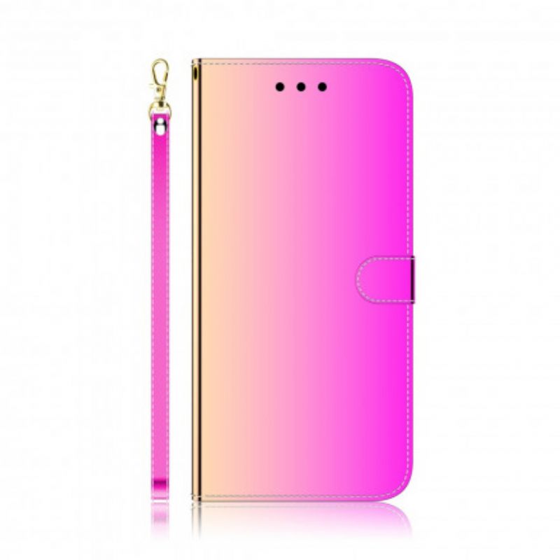 Flip Case Huawei P40 Pro Keinonahkainen Peilin Kansi