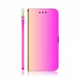 Flip Case Huawei P40 Pro Keinonahkainen Peilin Kansi