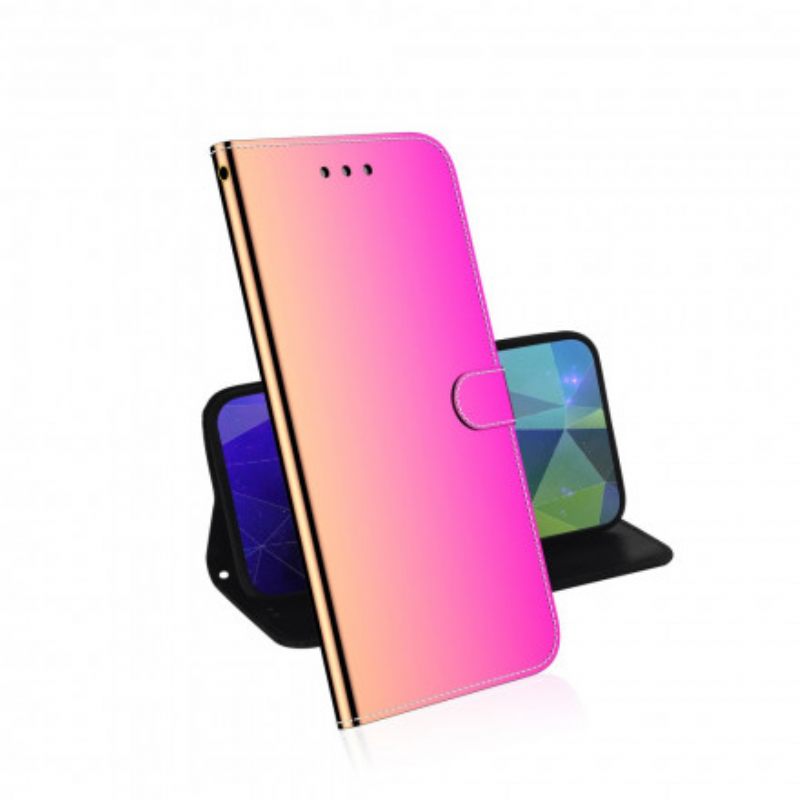 Flip Case Huawei P40 Pro Keinonahkainen Peilin Kansi