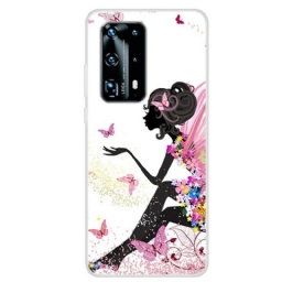 Kuori Huawei P40 Pro Butterfly Lady