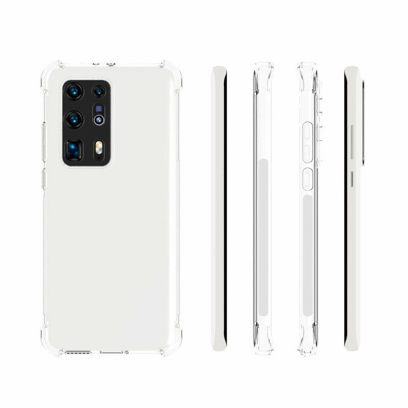 Kuori Huawei P40 Pro Läpinäkyvät Vahvistetut Kulmat