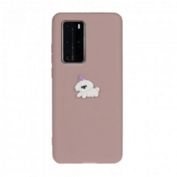 Kuori Huawei P40 Pro Rakastan Sinua Villakoirani