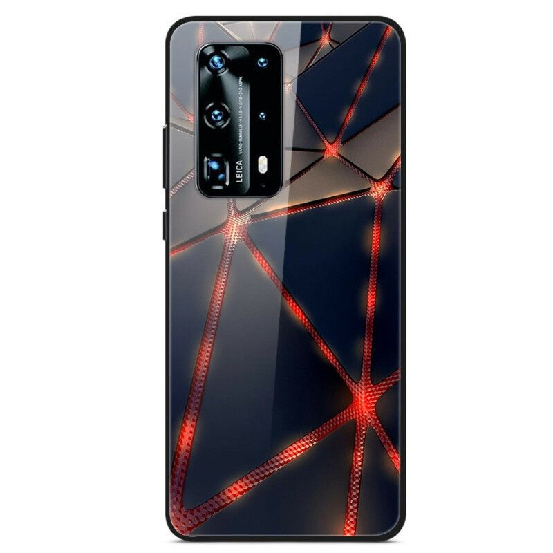 Kuori Huawei P40 Pro Red Ray Karkaistu Lasi