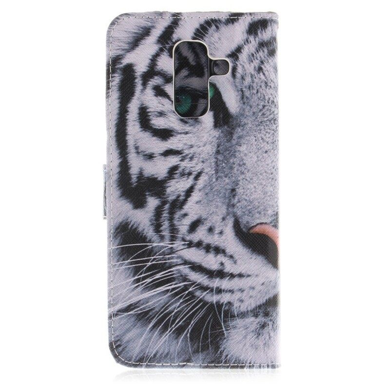 Kotelot Samsung Galaxy A6 Plus Tiger Face