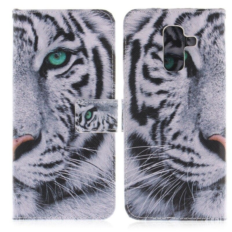 Kotelot Samsung Galaxy A6 Plus Tiger Face