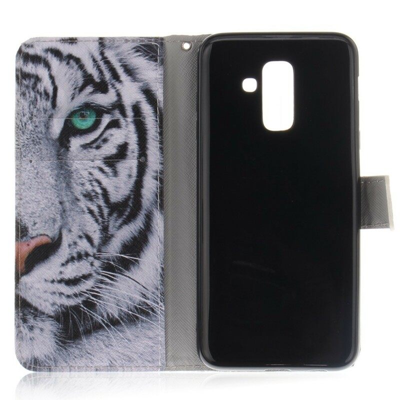 Kotelot Samsung Galaxy A6 Plus Tiger Face