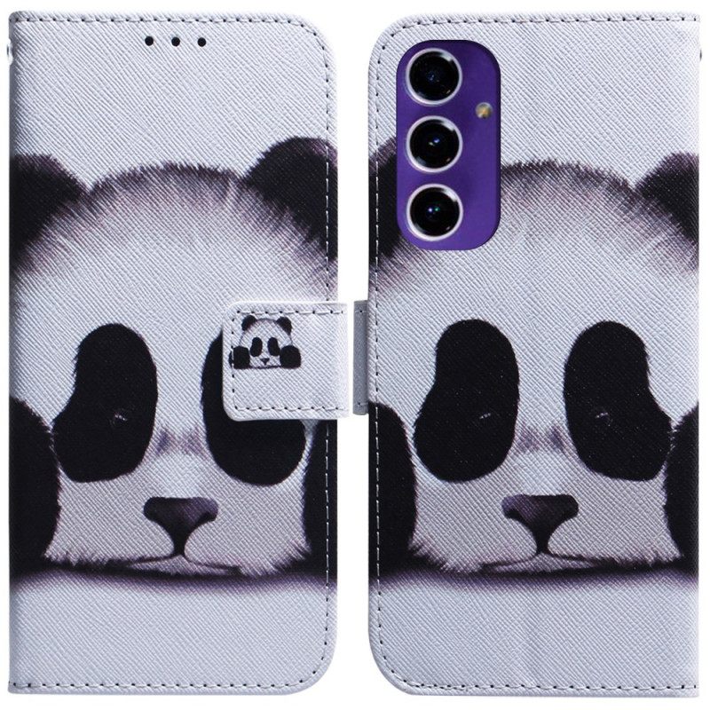 Nahkakotelo Samsung Galaxy A16 5g Panda