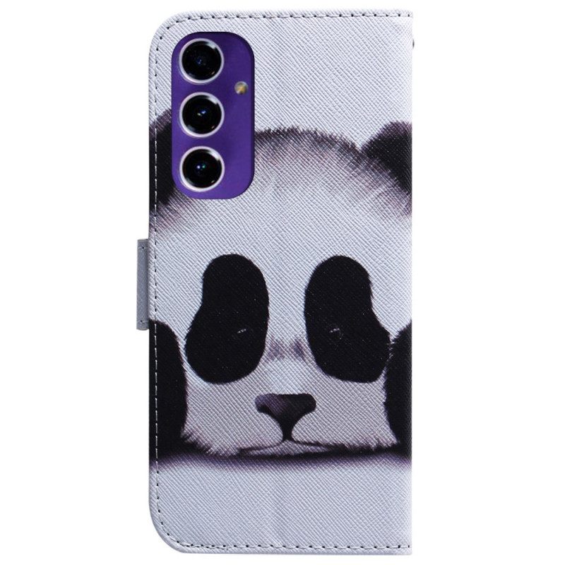 Nahkakotelo Samsung Galaxy A16 5g Panda