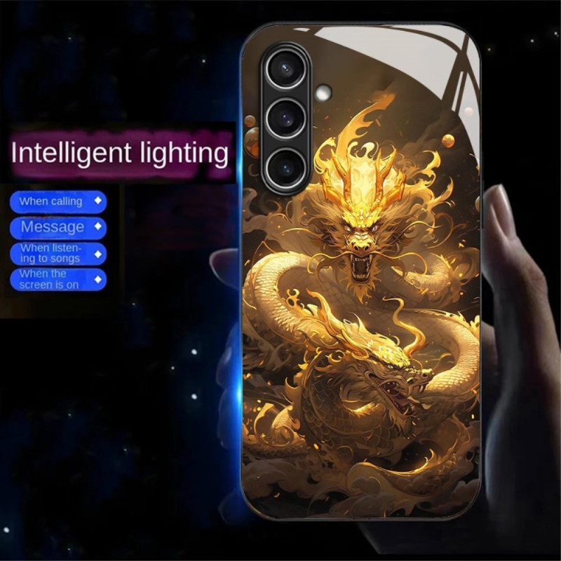 Puhelinkuoret Samsung Galaxy A16 5g Soita Flash-sarja Golden Dragon