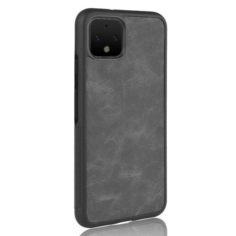 Case Google Pixel 4 Vintage Look Nahkaefekti